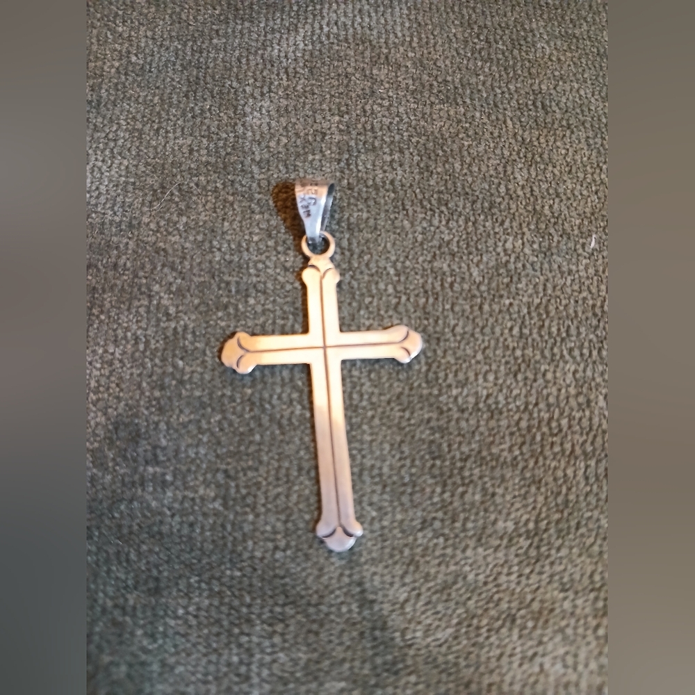 Sterling Silver Cross Pendant